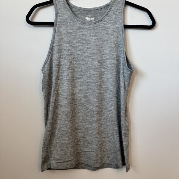 Nike Size Extra Small (XS) Women's Nike Dri-FIT Athletic Tank Top Heather Gray S - Picture 1 of 3